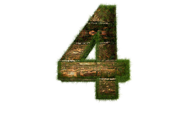 木板数字4