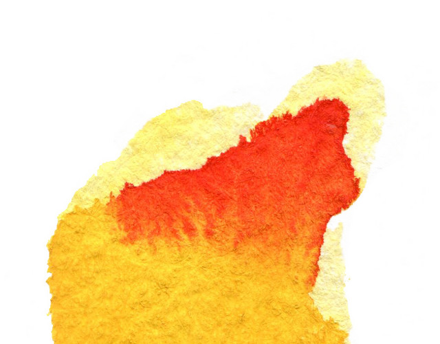 手绘水彩墨迹素材