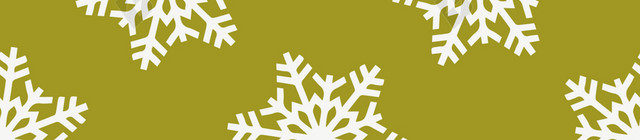 绿色清新圣诞节雪花背景素材