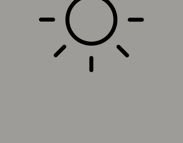 太阳图标简笔画素材