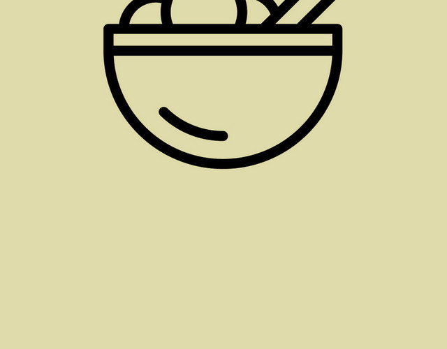食物图标简笔画素材
