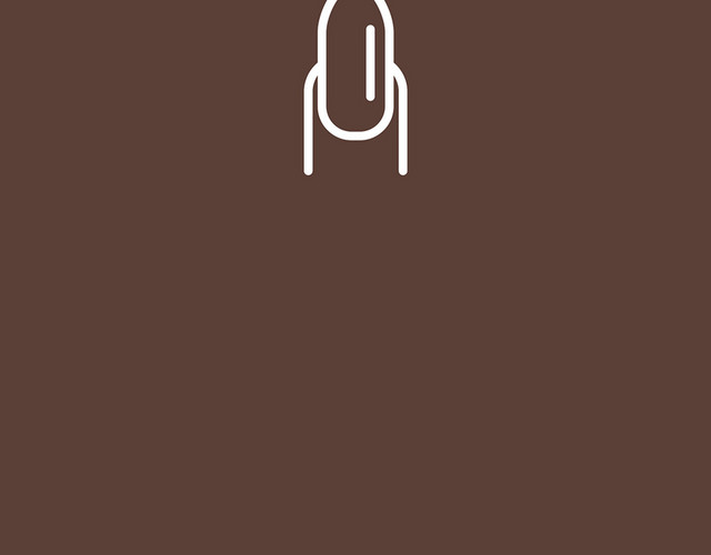 黑底白色卡通手绘美甲