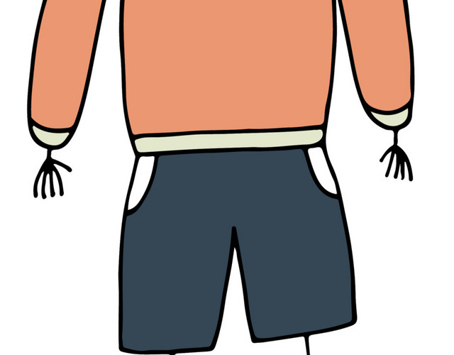 彩色卡通动漫男人素材