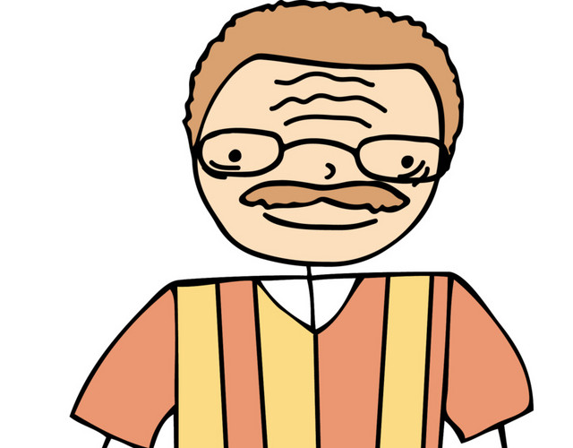 彩色卡通动漫男人素材
