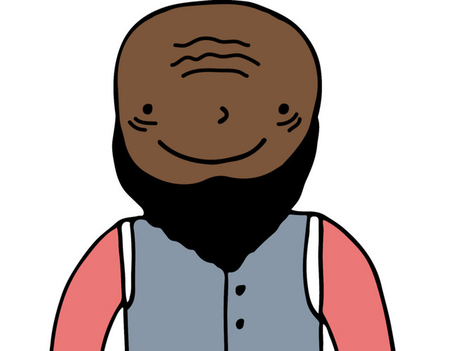 彩色卡通动漫男人素材