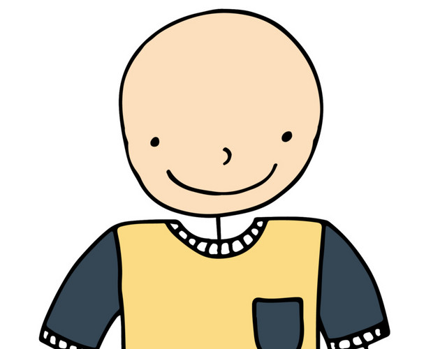 彩色卡通动漫男人素材