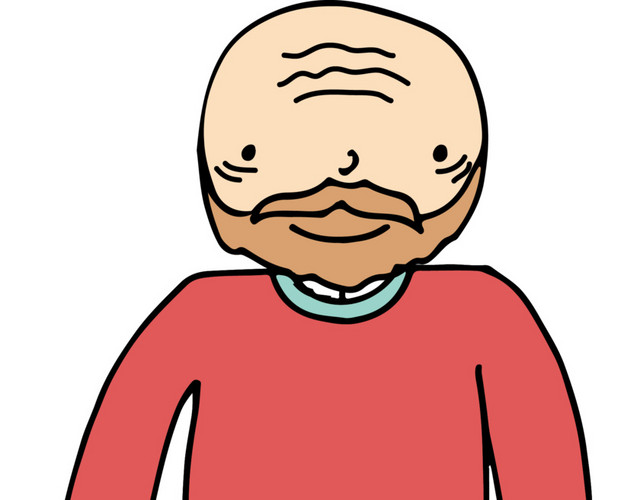 彩色卡通动漫男人素材