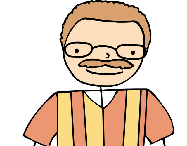 彩色卡通动漫男人素材