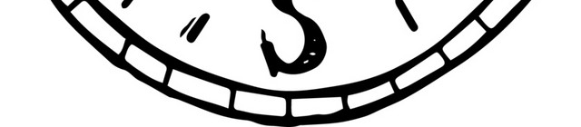 手绘黑色涂鸦指南针素材