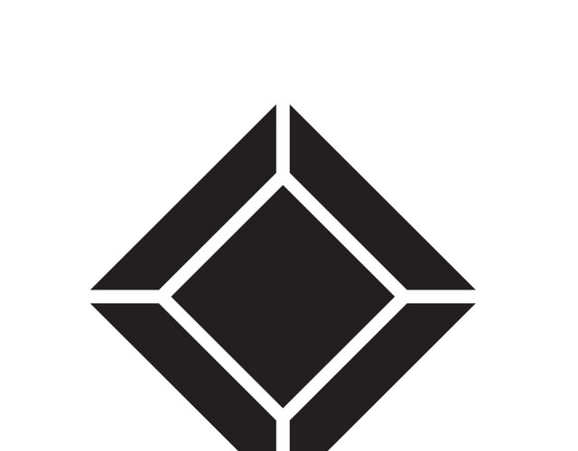 手绘几何黑色线条图案