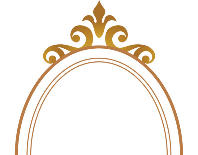金色边框素材