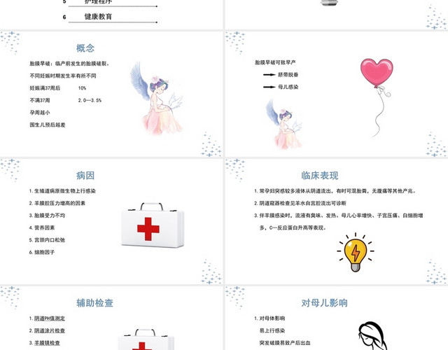 蓝色胎膜早破护理查房
