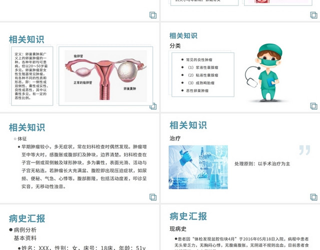 卵巢囊肿护理教学查房卵巢癌护理查房