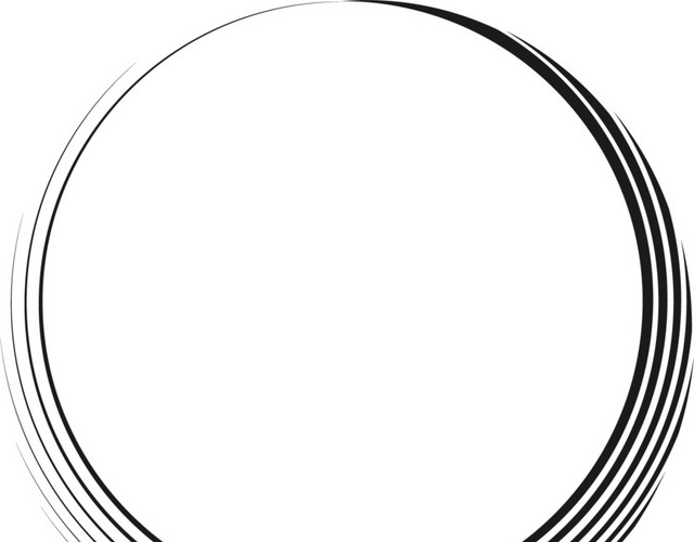 黑色素描手绘设计矢量图片