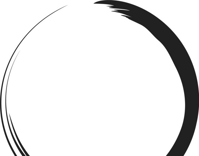 黑色素描手绘设计矢量图片