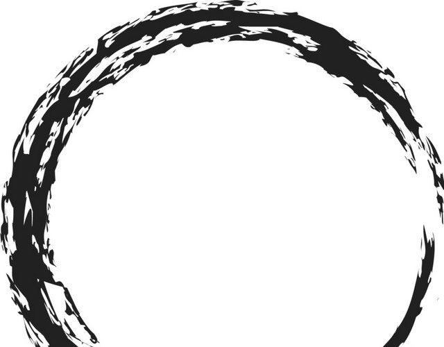 黑色素描手绘设计矢量图片