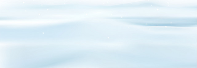 蓝色梦幻冰雪童话世界