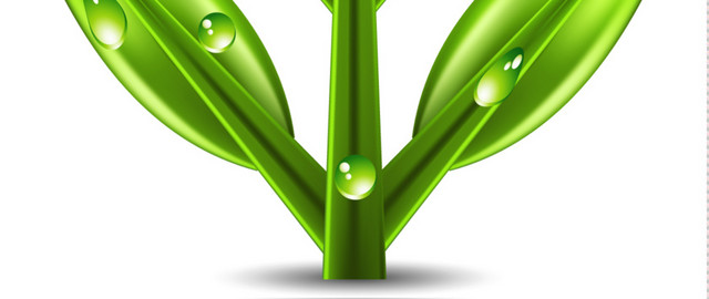 绿色植物矢量图