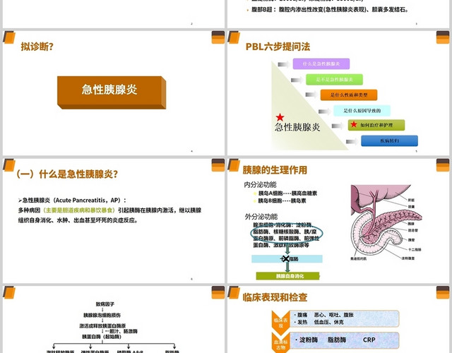 橙色急性胰腺炎PBL护理查房急性胰腺炎护理查房