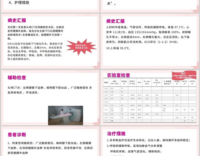 红色颅脑损伤的护理查房颅脑损伤护理查房