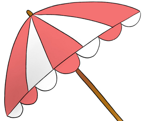 可爱雨伞素材下载