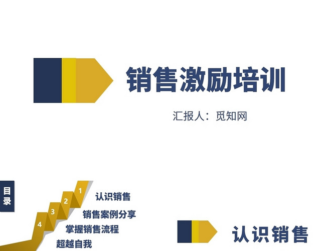 白色背景销售激励培训销售培训