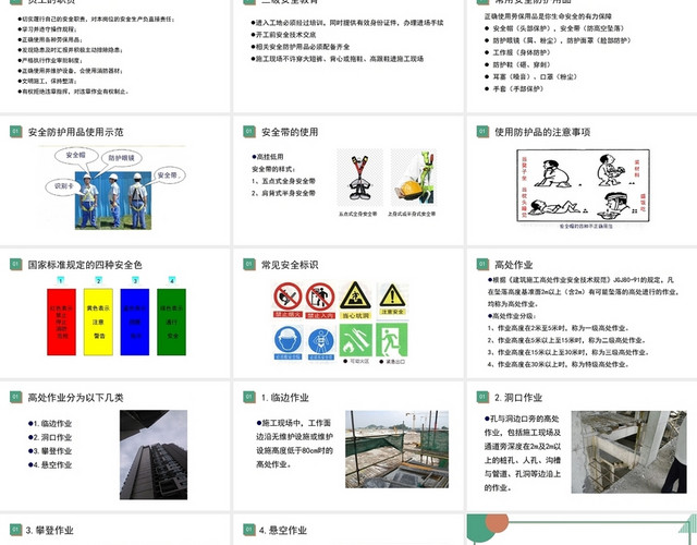 绿色建筑施工安全教育施工员培训