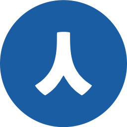 蓝色圆圈图标素材下载