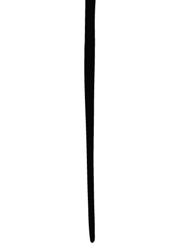 黑白卡通花卉简笔画矢量素材