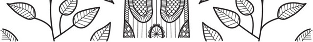 黑白卡通长颈鹿简笔画矢量素材