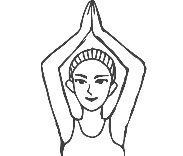 黑白卡通人物简笔画矢量素材