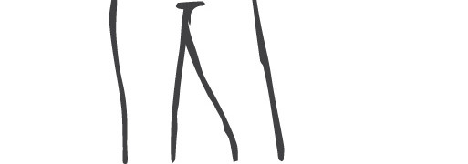 黑白卡通人物简笔画矢量素材