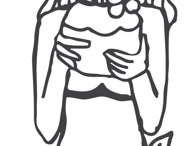性感美女简笔画素材下载