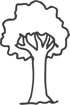 大树简笔画素材下载