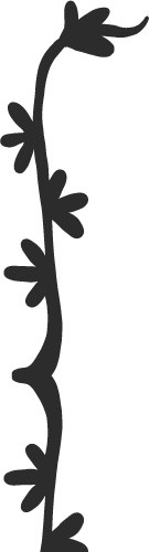 黑色手绘大括号矢量图