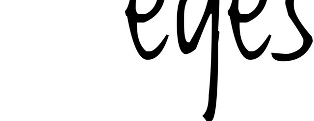 英文字母文字排版设计