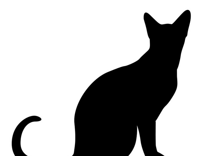 猫矢量素材