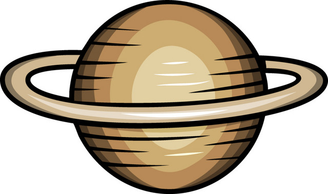 卡通土星星环素材