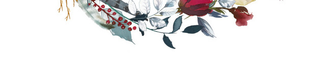 花叶花朵花环素材