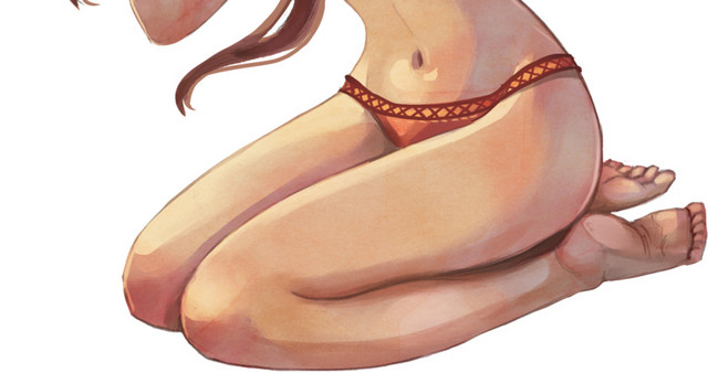 比基尼度假美女素材