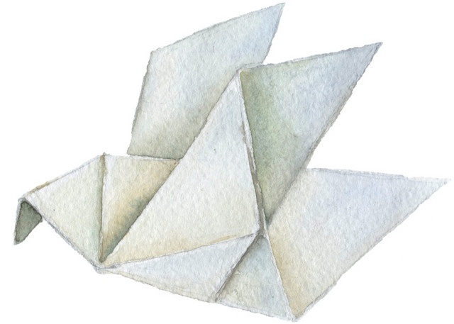 折纸矢量素材