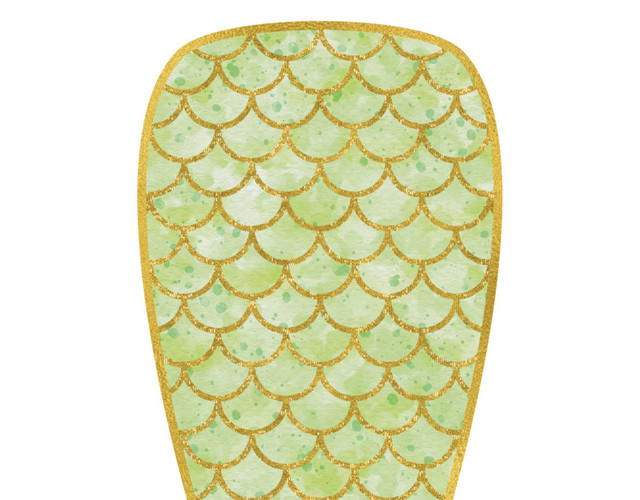 鱼尾素材