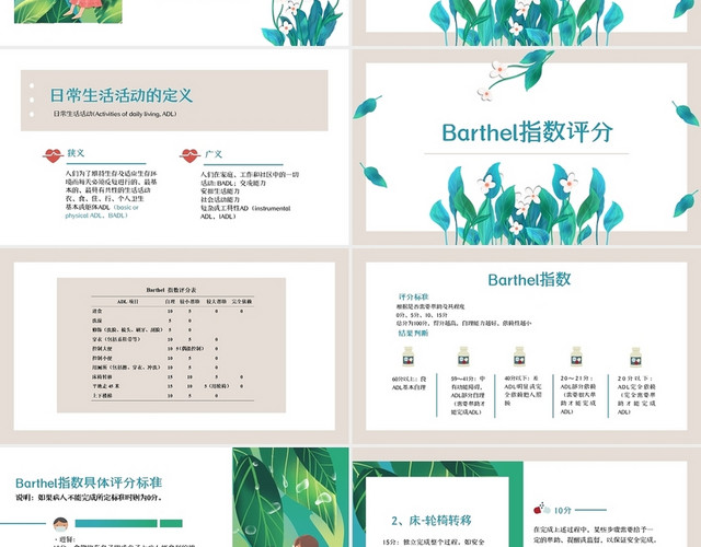 文艺清新风护理新技术新项目PPT模板