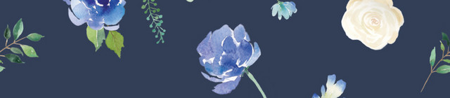 彩色手绘花朵插画背景素材