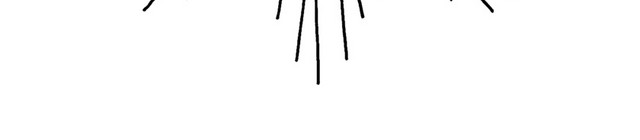 黑色简笔画八角星免抠素材