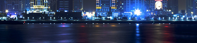 都市夜晚美景背景图
