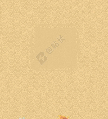 中式绘画海报背景