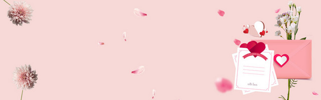 唯美花朵促销BANNER