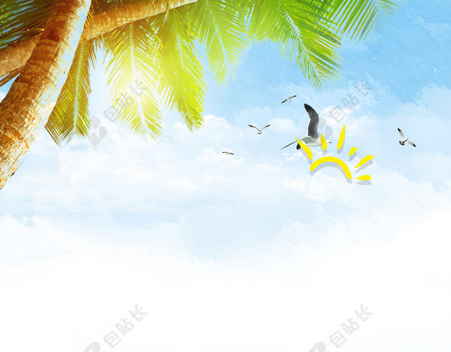 海滩沙滩背景