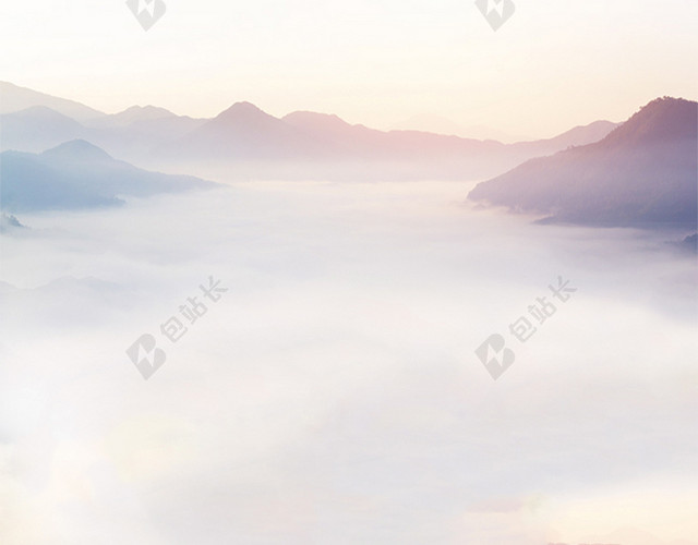 小清新大气风景背景